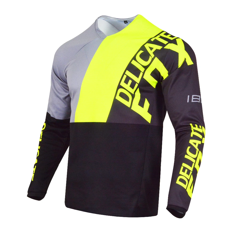 

Scooter Street Moto Summer T-shirt Motocross Motorbike Mens Jersey Delicate Fox 180 Lovl SE Long Sleeve