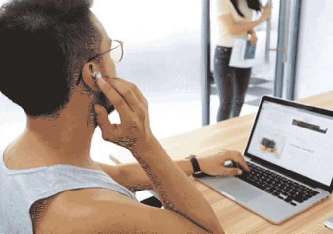 TWS беспроводные наушники Bluetooth наушники стерео спортивная водонепроницаемая гарнитура окружающий звук Быстрая зарядка для спорта