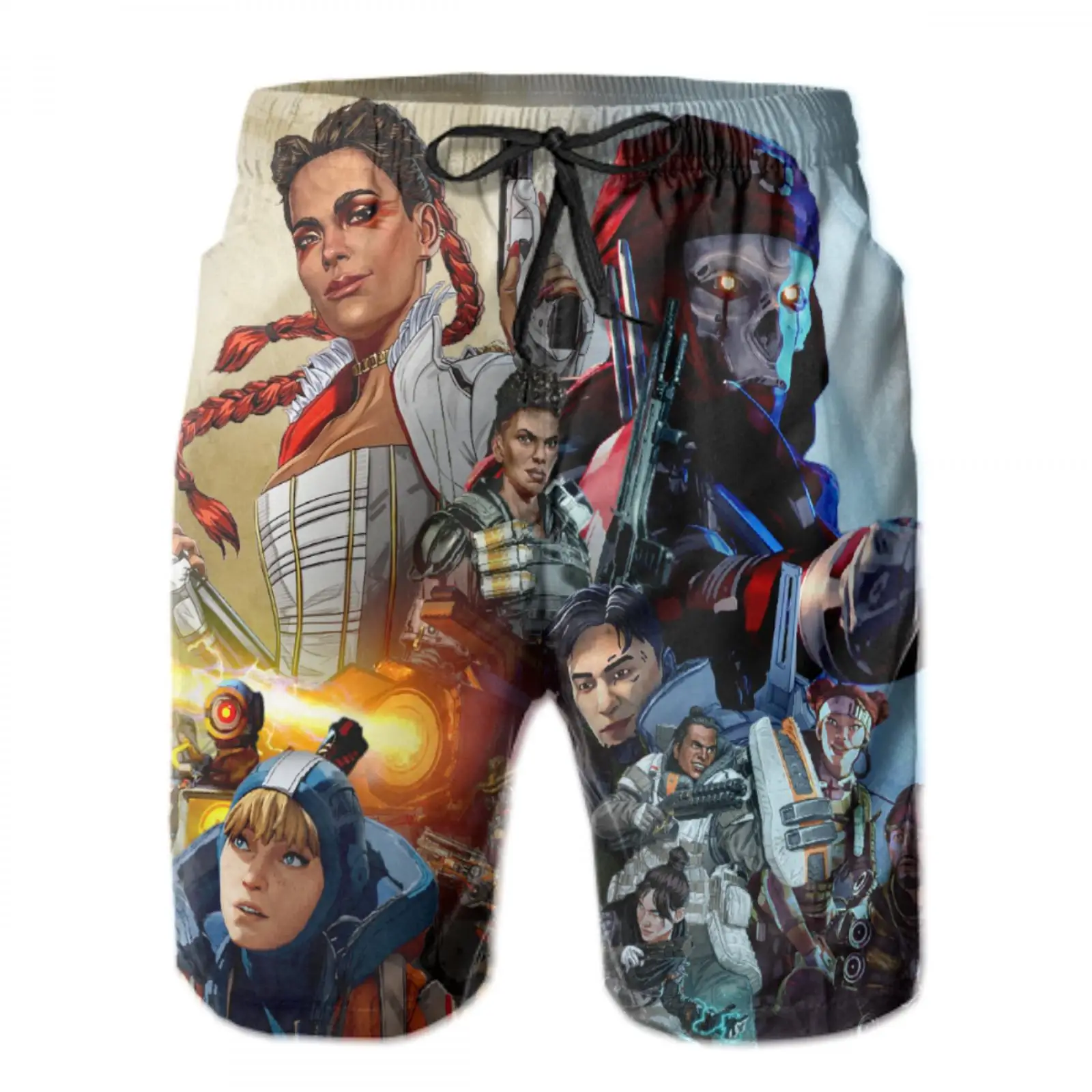 

3d print APEX waterproof beach shorts hip hop man/male waterproof panties apex legend toy man/male panties