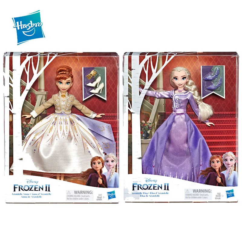 

Детские игрушки Hasbro, серия «Холодное сердце» для девочек, принцесса Анна, принцесса Эльза, Белль, Мулан, игрушечные фигурки, Подарочные игру...