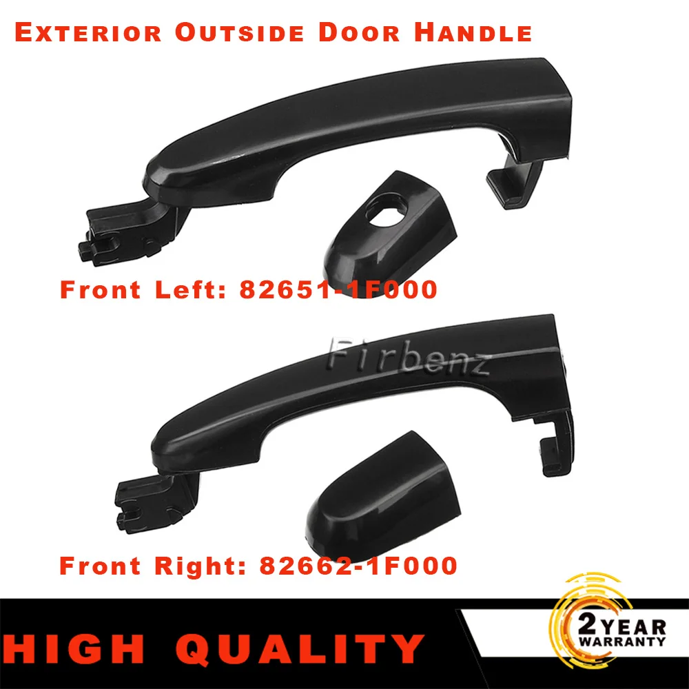 

Front Left/Front Right 82651-1F000 82662-1F000 Exterior Outside Door Handle For KIA Sportage 2005 2006 2007 2008 2009 2010