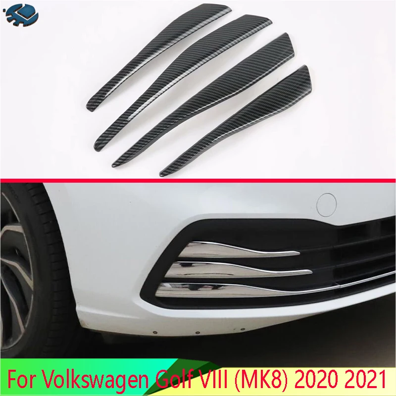 

Накладка на переднюю противотуманную фасветильник для Volkswagen Golf VIII (MK8) 2020 2021 ABS