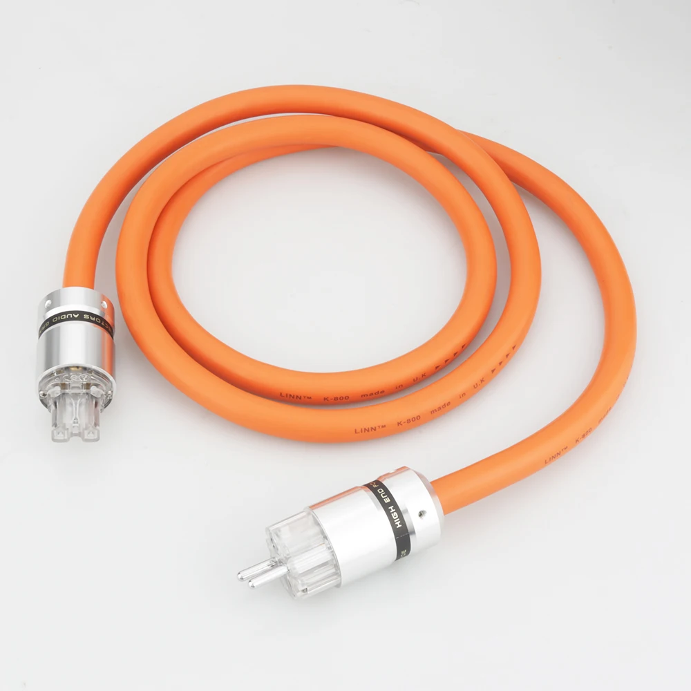 Audiocrast HI End P113 5N OFC Чистая медь европейский стандарт Разъем питания ЕС Schuko шнур