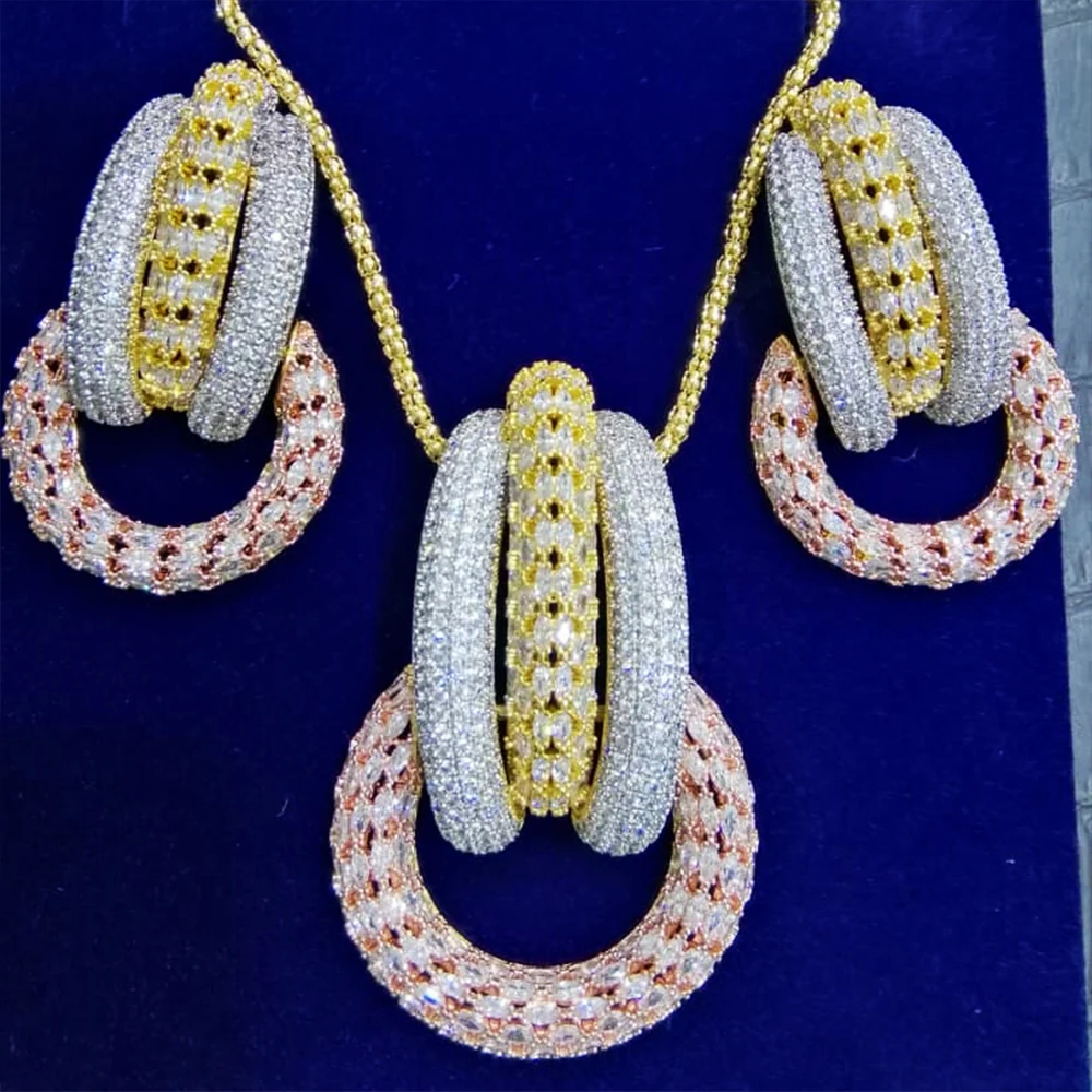 

GODKI роскошный геометрический Африканский браслет кольцо набор Индийские Ювелирные наборы для женщин Свадебные помолвки brincos para as mulheres