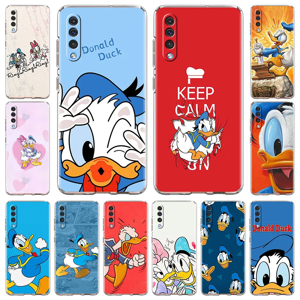 

Прозрачный чехол Disney «Дональд Дак» для Samsung Galaxy A50 A70 A40 A10 A30 A20s A10s A20 A70s A20e, Роскошный прозрачный мягкий чехол