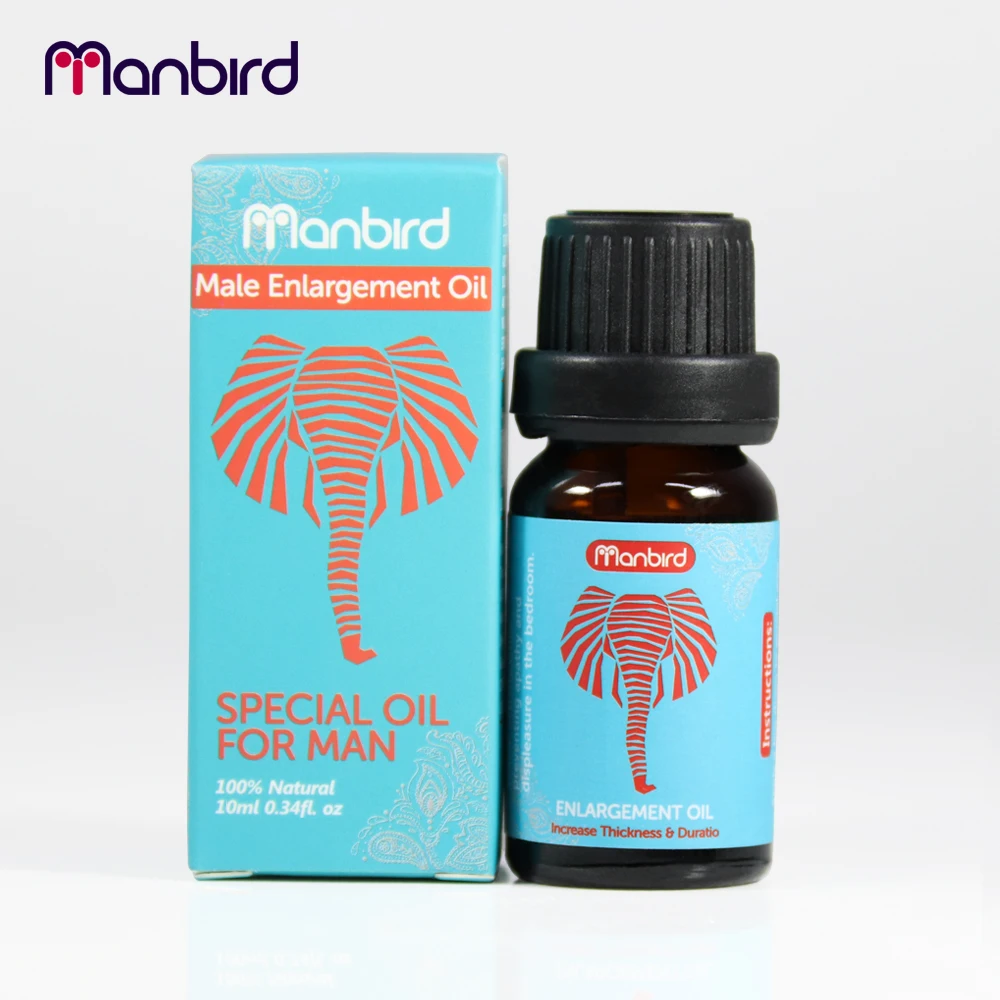 Масло для увеличения пениса Manbird таблетки роста массажный эфирный крем