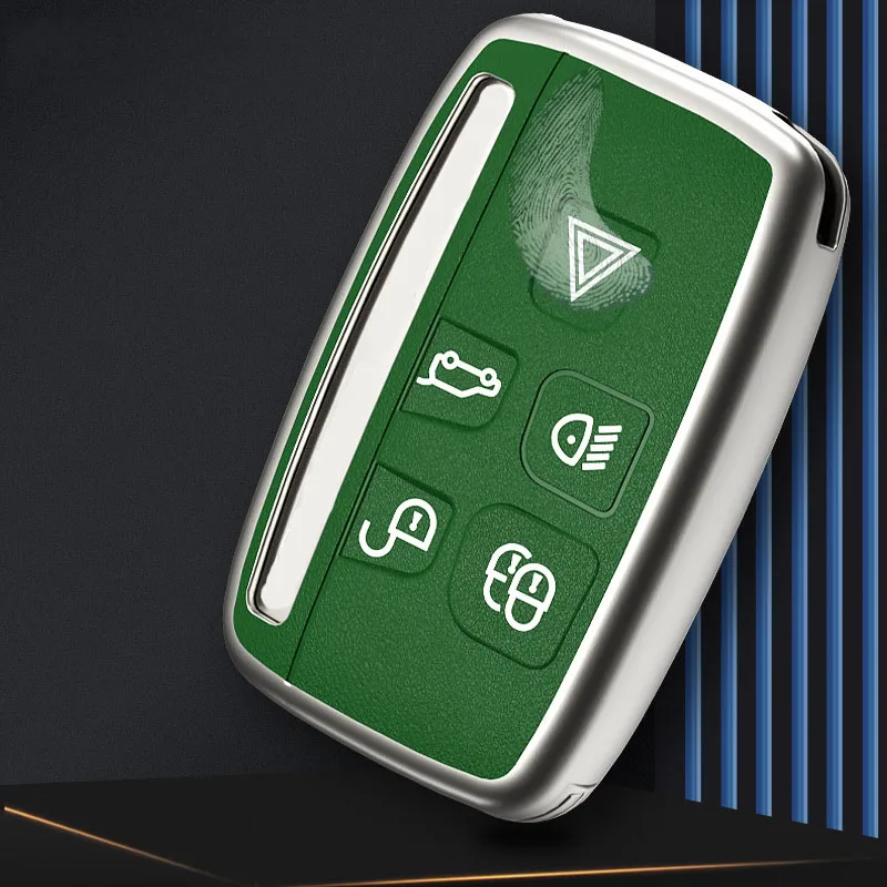 

TPU Key Case for Car Key Cover for Land Rover RANGE ROVER SPORT freelander 2 DISCOVERY 4 Evoque Jaguar XE XJ XJL XF Protect