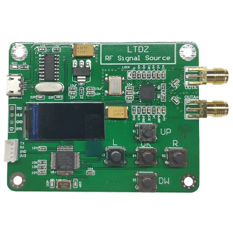 LTDZ MAX2870 STM32 23 5-6000 МГц модуль источника сигнала USB 5 в питание частоты и режимы