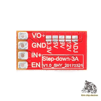

10PCS/LOT 24V Buck 3A Mini DC-DC Adjustable Buck Module 12V24V to 5V 3A 3.3V 9V Fixed Voltage