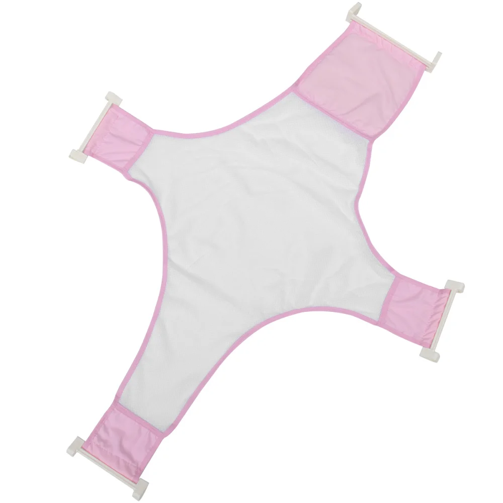 

1PC Baby Special Cross Bath Net Newborn Infant Bathing Mesh Anti-slip Bath Bed Adjustable Baby Shower Net Multi-purpose