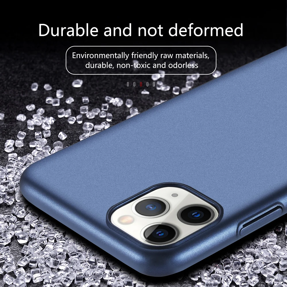 Для iPhone 11 Pro Max чехол 5,8/6,1/6,5 дюймов оригинальные lenuo Жесткий PC матовый чехол Защитный чехол для телефона чехол для iPhone11 Pro задняя крышка