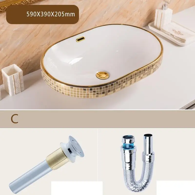 Number 24 Bagno Lavatorio Wasbak чаша Fregadero Umywalka Lavabo Sobre Encimera Evier De Pia Ванная Комната Раковина Куба Banheiro умывальник - Цвет: Number 24