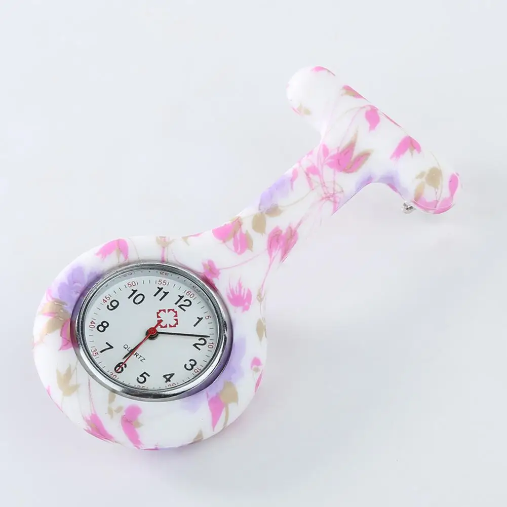 Часы кварцевые с клипсой на цепочке подвесные для медсестер модные повседневные