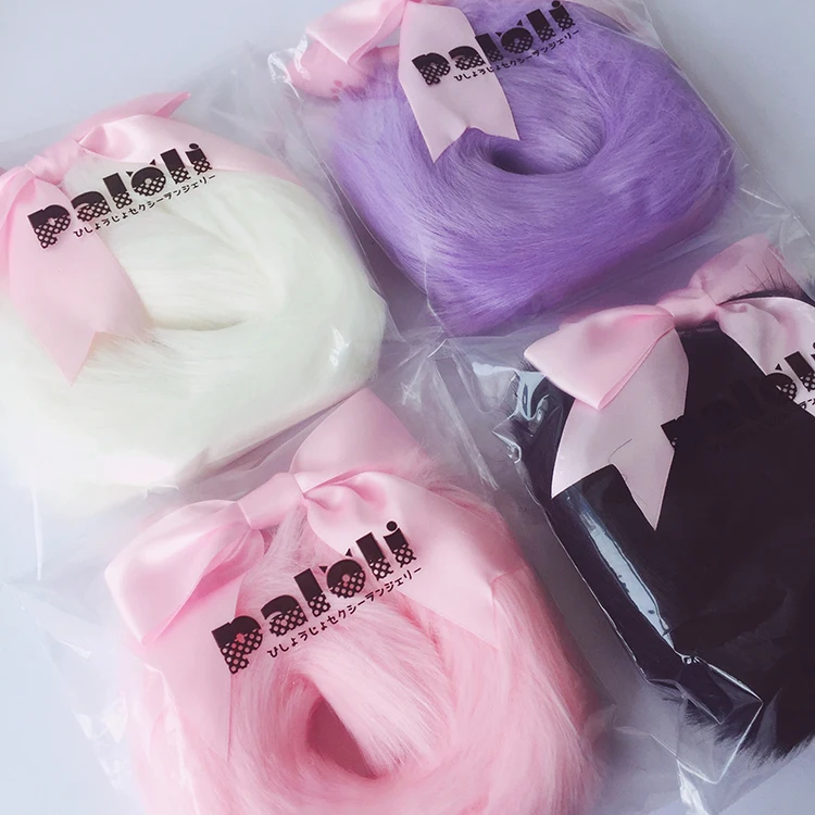 100% милые японские Мягкие Силиконовые анальные пробки ручной работы с бантом из