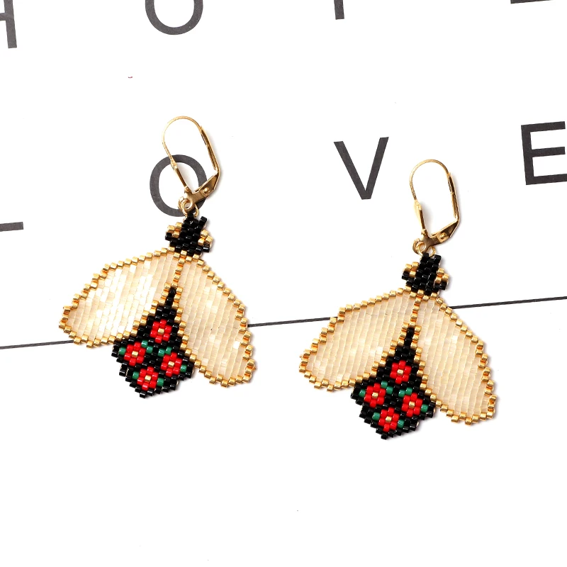 FAIRYWOO простые серьги Миюки женские роскошные подвесные ручной работы с