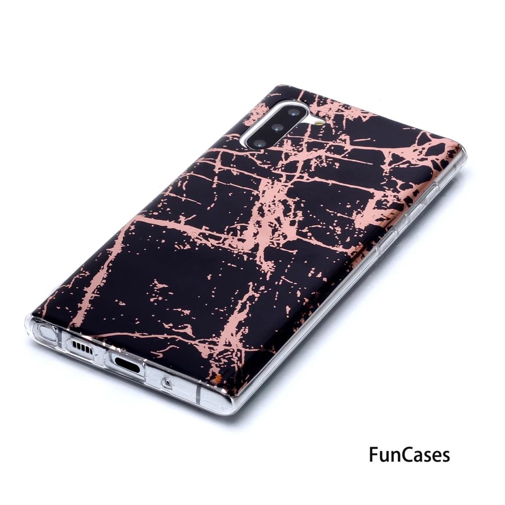 Чехлы для телефонов estuche Samsung S20 розовое золото мягкий TPU чехол Galaxy Note 10 Plus S10 Lite Ultra