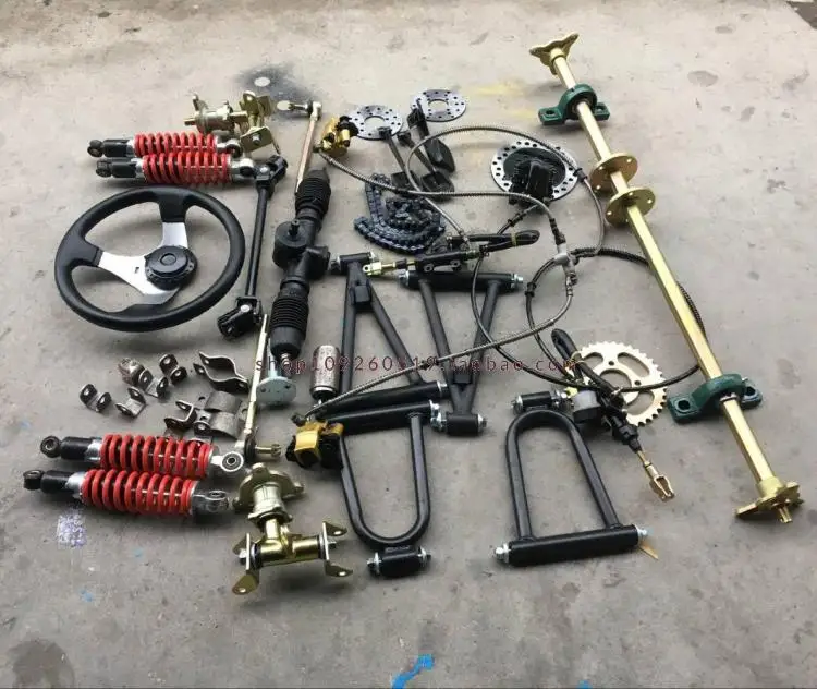 Электрический мотоцикл стальной картинг установка задняя ось подвеска