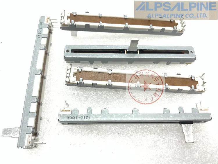 Прямой слайдовый потенциометр Alps Yamaha 7 5 см одинарный b10k длина вала 10mmrs6011y19004 |