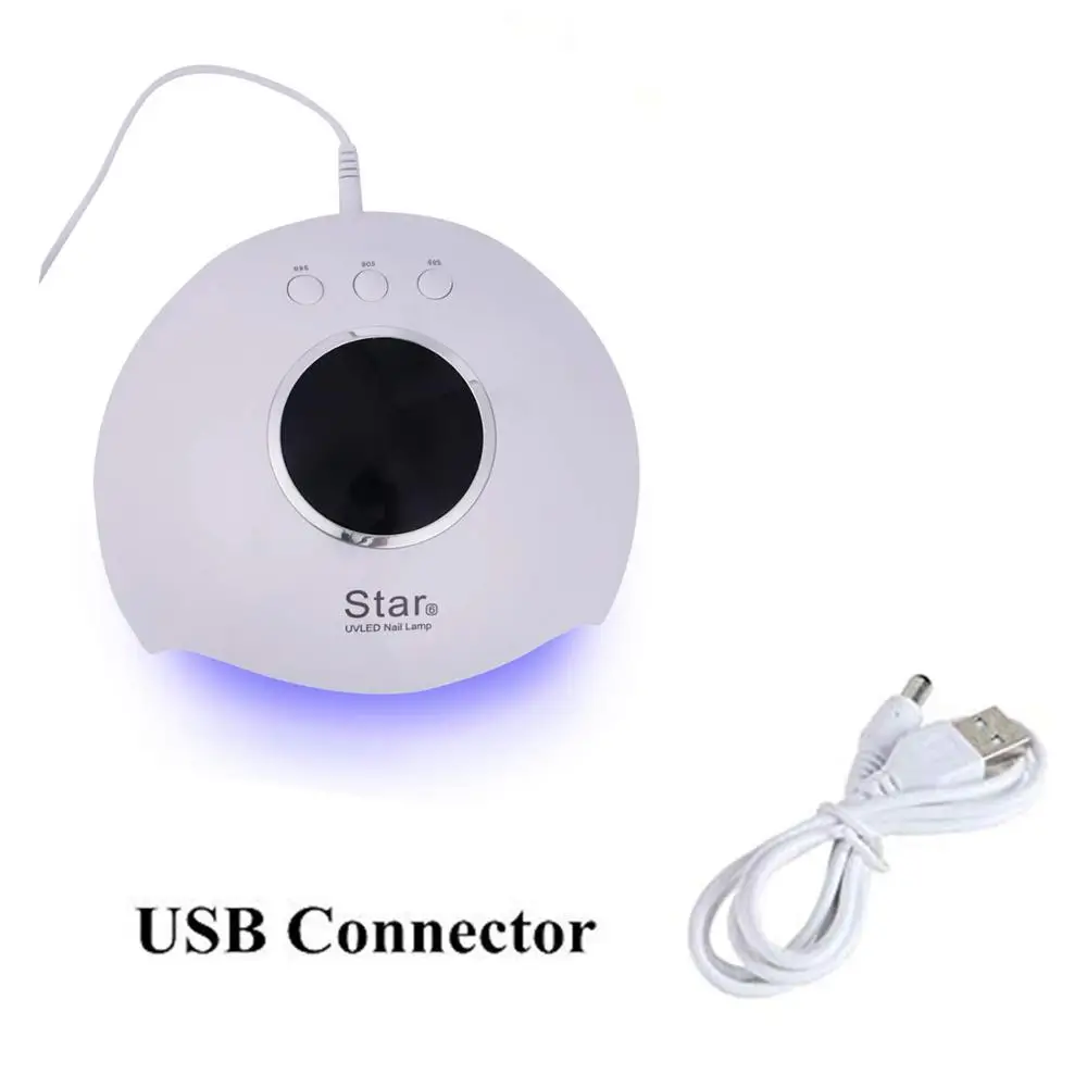 Светодиодная УФ лампа для сушки ногтей 36 Вт всех типов гель светодиодов|Сушилки