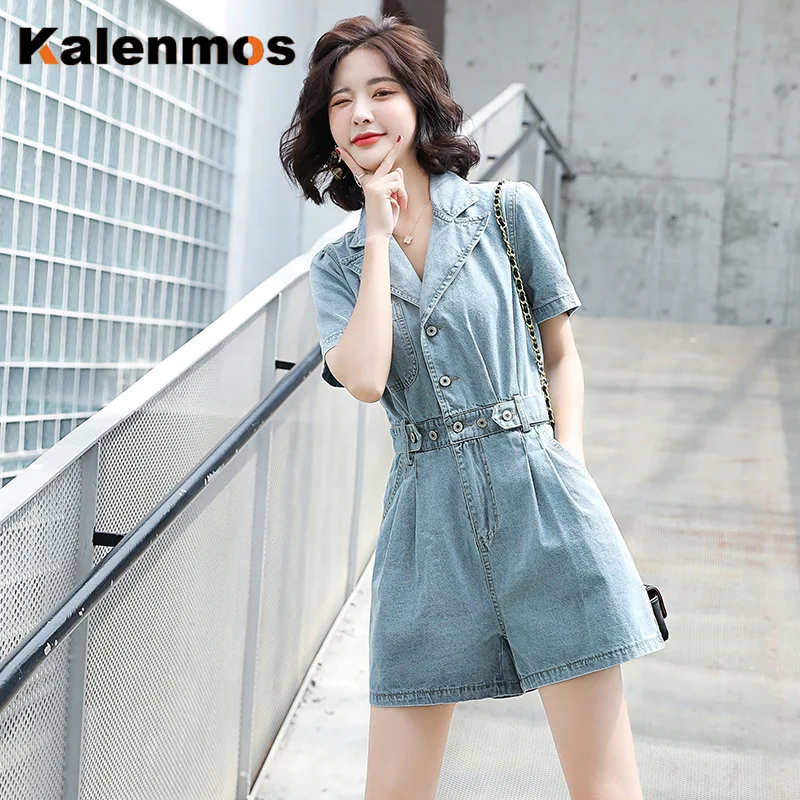 

Джинсовый боди, женские джинсы корейского японского размера плюс, комбинезон, летние комбинезоны, брюки, комбинезон, сексуальные элегантны...