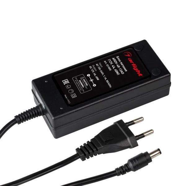 Блок питания ARDV-48-12AD (12V 4A 48W) ( Адаптер) | Освещение