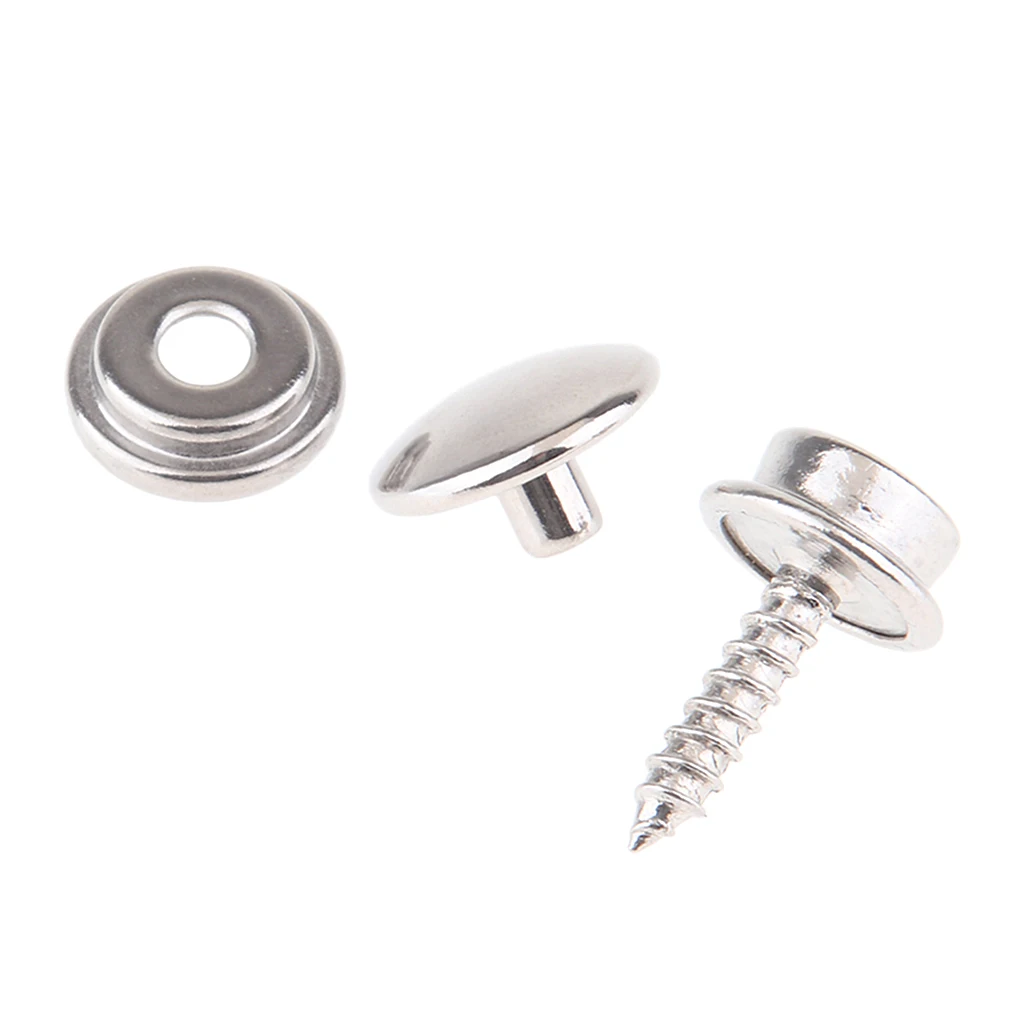 

Fastener Screw Snap, Marine Grade, 1/8 inch Socket for Boat Canvas, Stainless