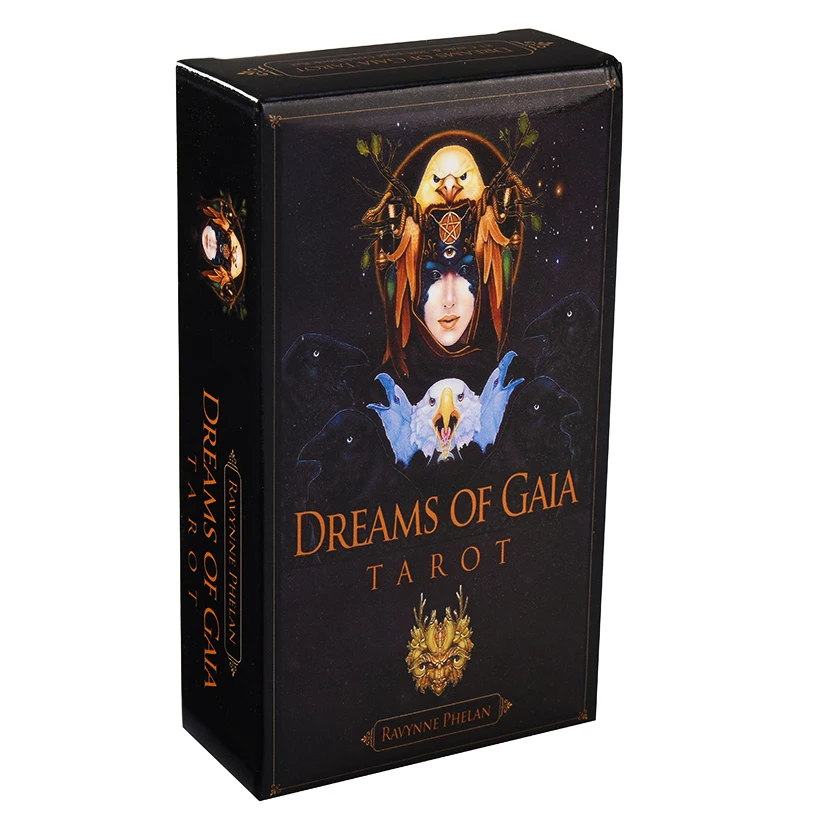 

Настольная игра Dream Of Gaia Tarot Deck Fortune Telling предсказания объединения карты с руководством в формате PDF для семейвечерние