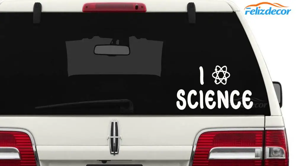 I Atom Science любовь исследование работы автомобиля кузова наклейки для окна двери