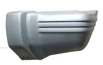 Комплект для бампера, уголок для Mitsubishi PAJERO/MONTERO MK2 1990-2000 - Цвет: FRONT LEFT  SLIVER