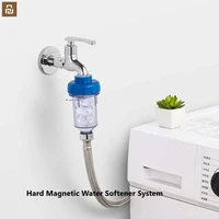 mijia hard magnetic water softener system for washing machine home emi filter electronic suppress scale shower dishwasher