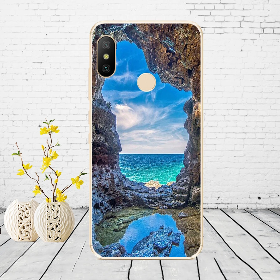 F13 Силиконовый чехол для Xiaomi mi A2 LITE, чехол с полной защитой, мягкая задняя крышка из ТПУ, чехол для телефона s для Xio mi A2 LITE, бампер - Цвет: F13