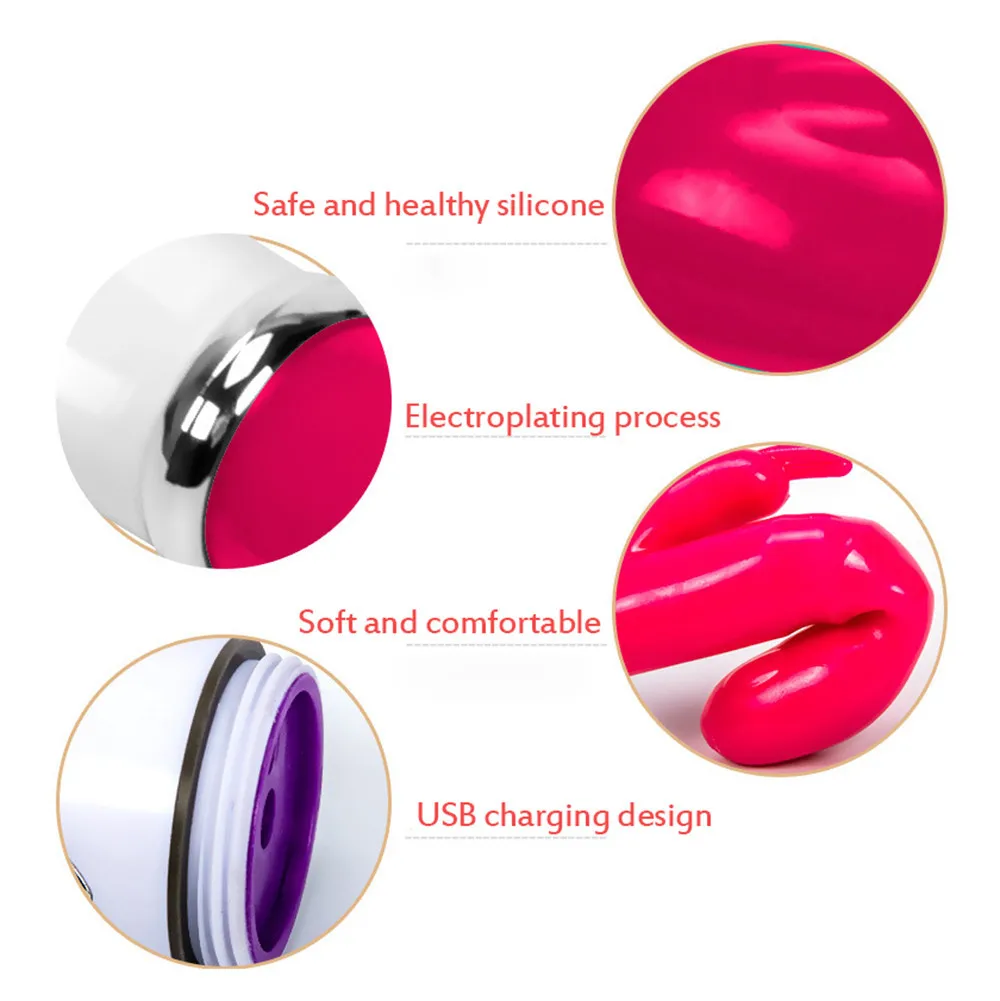 12-частотный вибрирующий USB-кабель для зарядки устройство массажа секс-игрушка