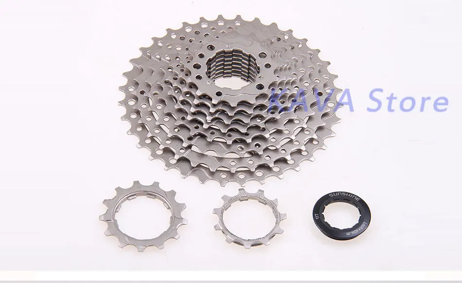 SUNSHINE 11-36T 10 скоростей MTB горный велосипед кассета маховик звездочки совместимы с SHIMANO m590 m610 m675 m780 X7