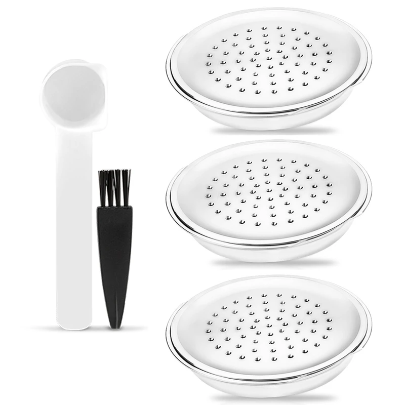 

Stianless Steel Reusable Capsule for Senseo Coffee Machine Filter Espresso Coffee Filter Tools Coffeeware