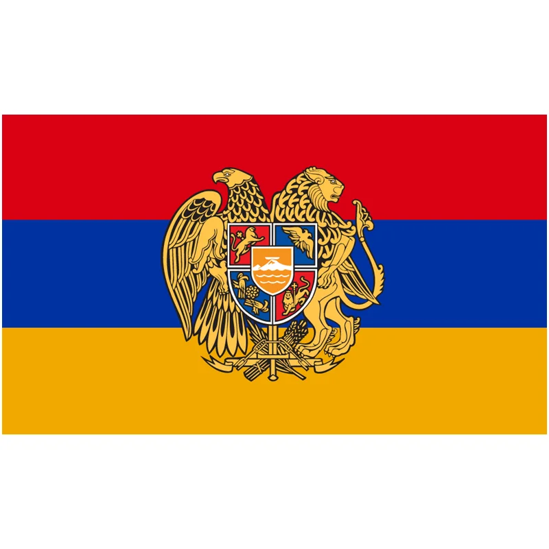 Армения Герб Флаг 60x9 0 см/90x15 см/120x180 флаг правительства украшение для дома с