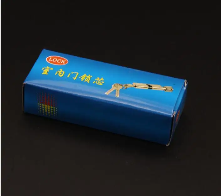 

Symmetry Copper Core Door Locks Security Locking Cylinders Aluminum Lock Core Interior Door Bathroom Wooden Door Handle