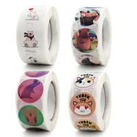 uu gift 500 pieces of kids reward stickers for kids classroom teacher cute animals thank you cat kawaii bear sticker