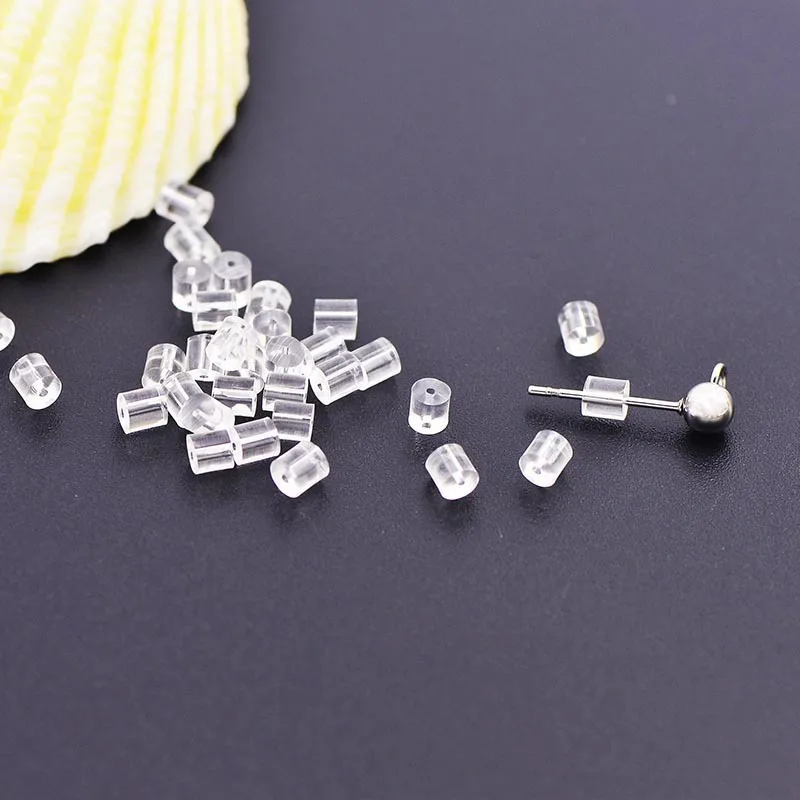 100 шт. дешевые серьги круглые бусины Diy ювелирных изделий Пластик аксессуары 3/5 мм