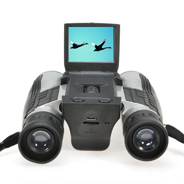 12x32 HD 1080p бинокль цифровая камера 5MP CMOS, USB бинокулярный телескоп 2,0 ''экран зум телескоп видеокамера запись видео