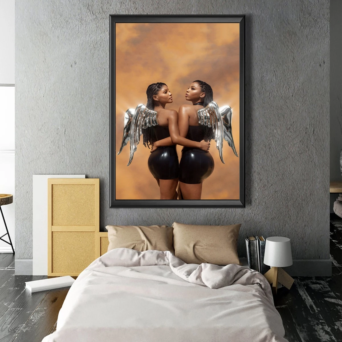 Плакат с музыкальным альбомом Chloe x Halle Forgive Me рэп хип-хоп поп-музыка звездная