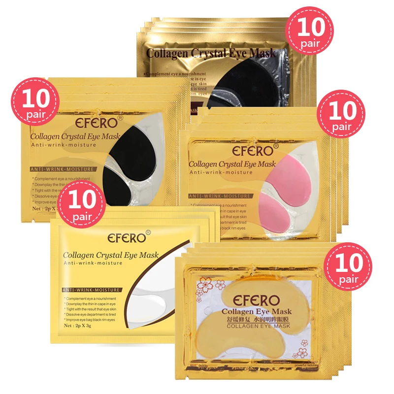 Маска для глаз патчи с кристаллическим коллагеном удаления темных кругов под