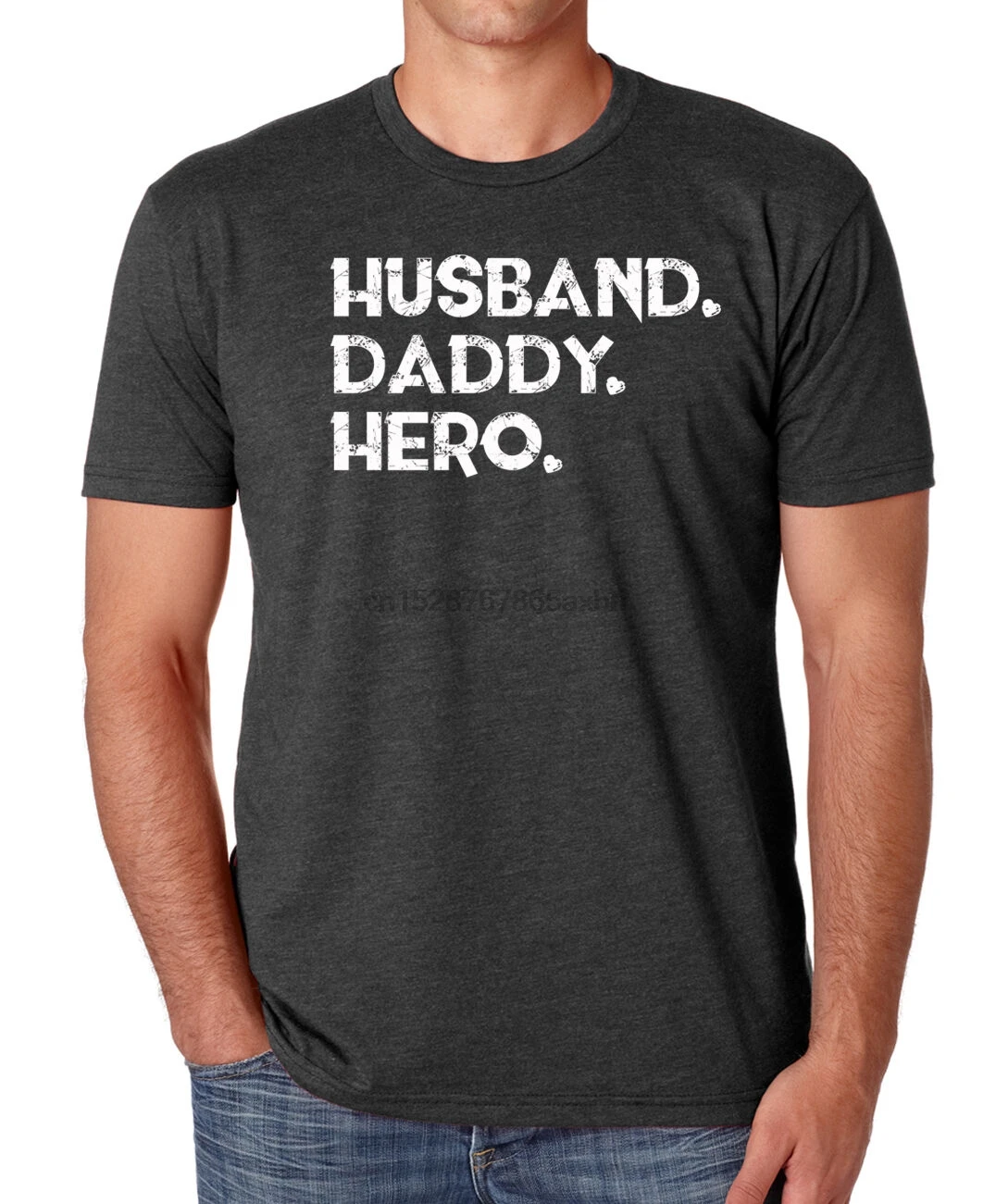 Подарок на день Святого Валентина папа жена мать мама футболка | Мужская одежда