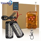 4 шт. 48LED 12V-24V 18 Вт грузовой автомобиль аварийный светильник мигает пожарные светильник s авто-Стайлинг скорой помощи полиции светильник Строб Предупреждение светильник