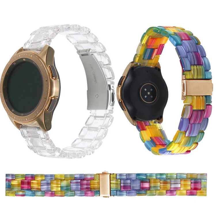 

Ремешок резиновый для Samsung Galaxy Watch 4/4Classic Watch 3 Active2, модный браслет для Huawei Watch GT2, женский браслет для наручных часов