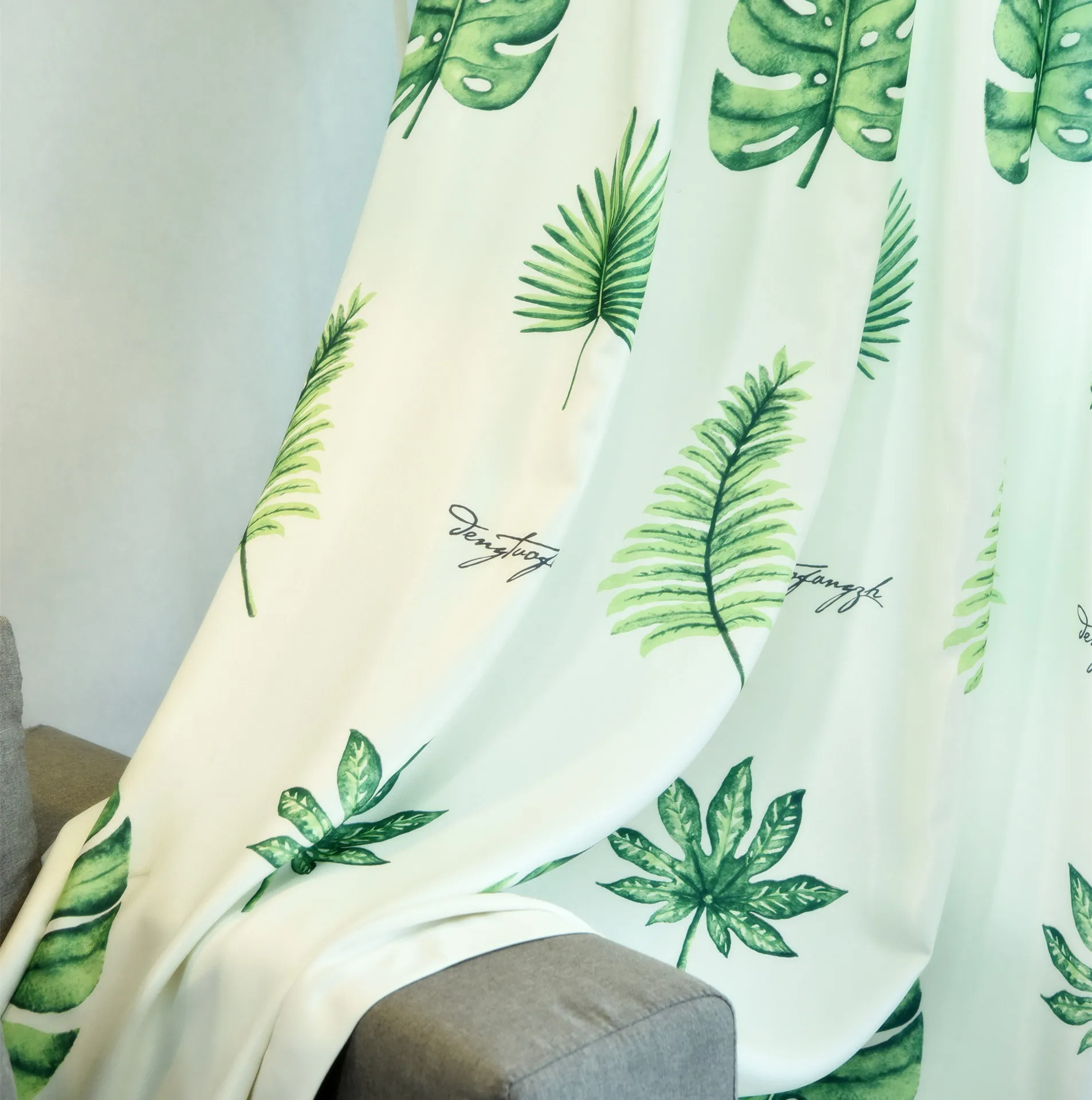 Простые современные эргономичные хлопковые шторы для гостиной столовой спальни