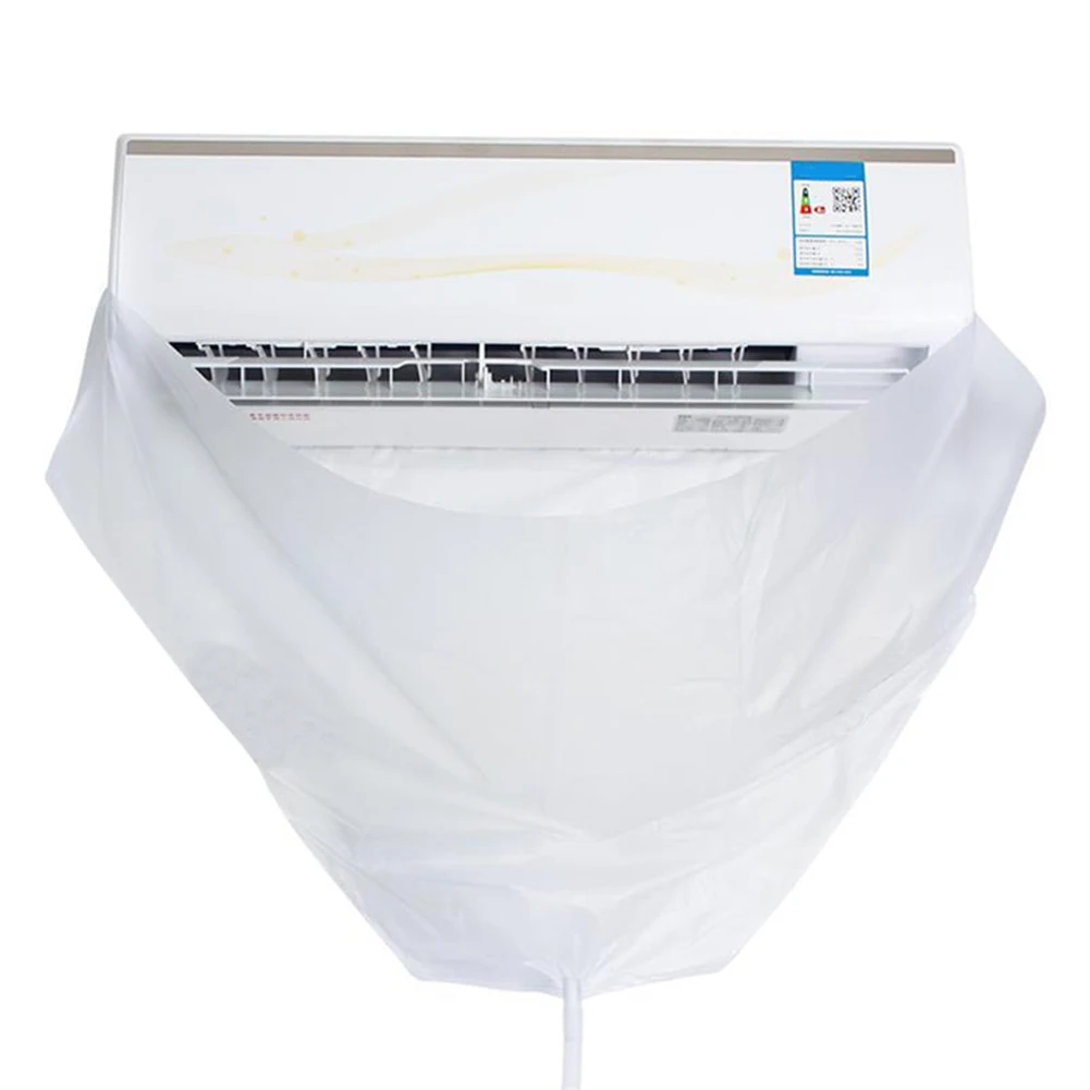 

Air Conditioner Waterproof Cleaning Cover Dust Washing Protector Air Conditioner Water Receiving Cover кондиционер J99S