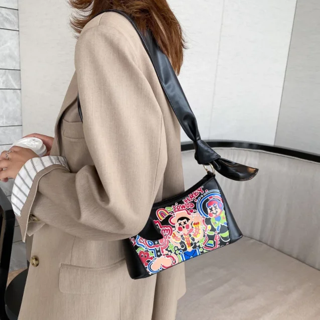 

2021 new leather women's bag, shoulder bag, messenger bag, fashionable all-match small square bag XB1034