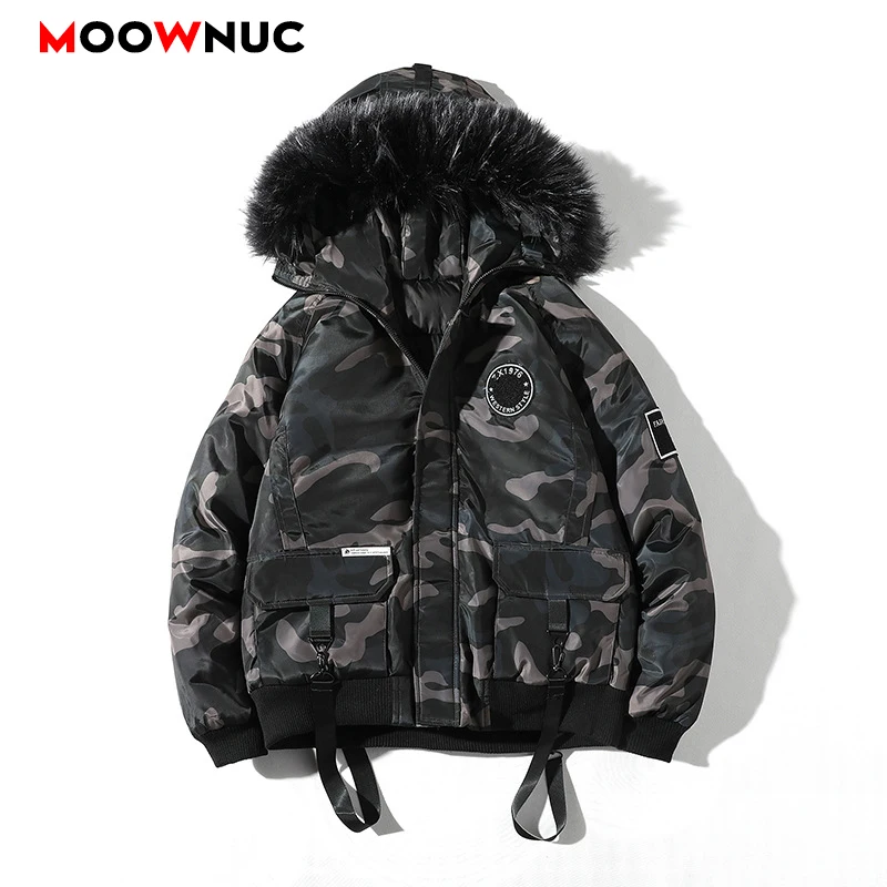 Парка мужская зимняя брендовая теплая ветровка с капюшоном плотная