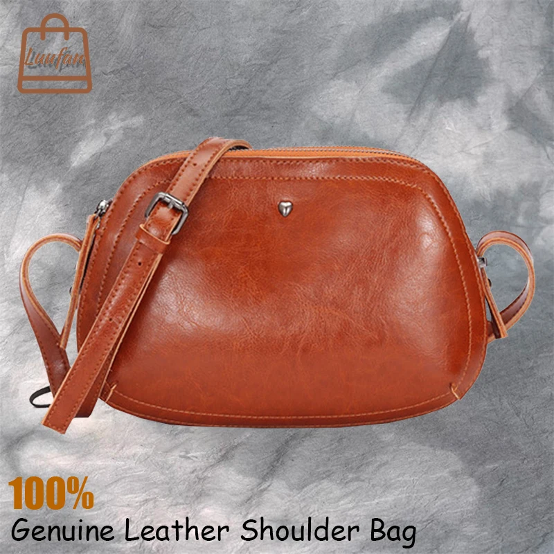 

Luufan Женская Повседневная сумка через плечо новый стиль Маленькая квадратная сумка из натуральной кожи