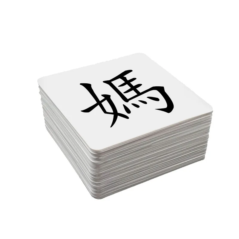 

Card Chinese Traditional Book Character Literacy Custom DIY Animal Fruit Early Education Enlightenment Livros Baby Picture Libro